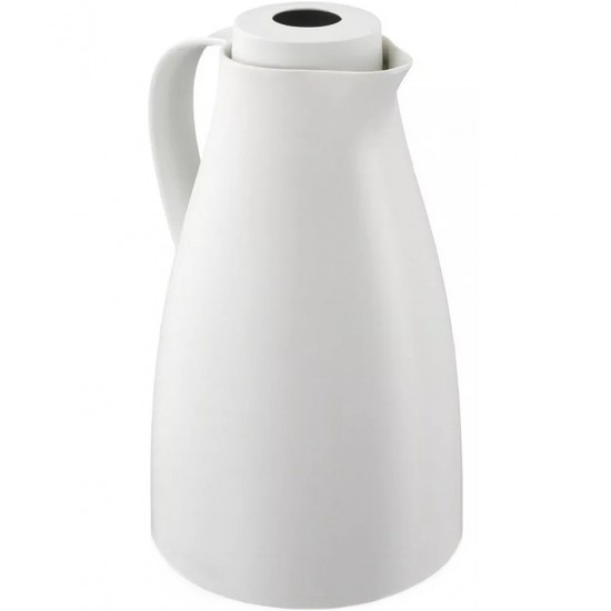 Garrafa Térmica 1 Litro Branca Harmonic Leifheit Com Ampola Vidro